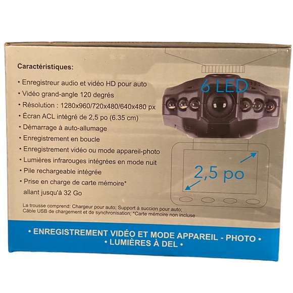 Dash Cam HD E Link brand. BNIB. Box sealed - Picture 4 of 7